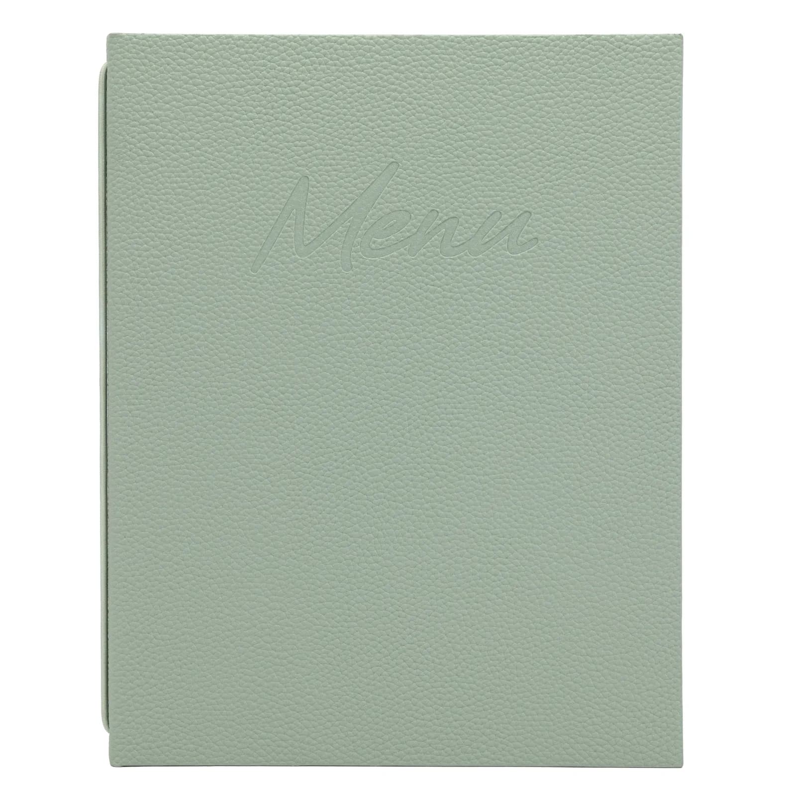 Securit® Protège-menu A4 "Signature" - Vert - 4 vues