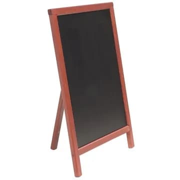 Securit® Panneau trottoir - Acajou - 55x85cm