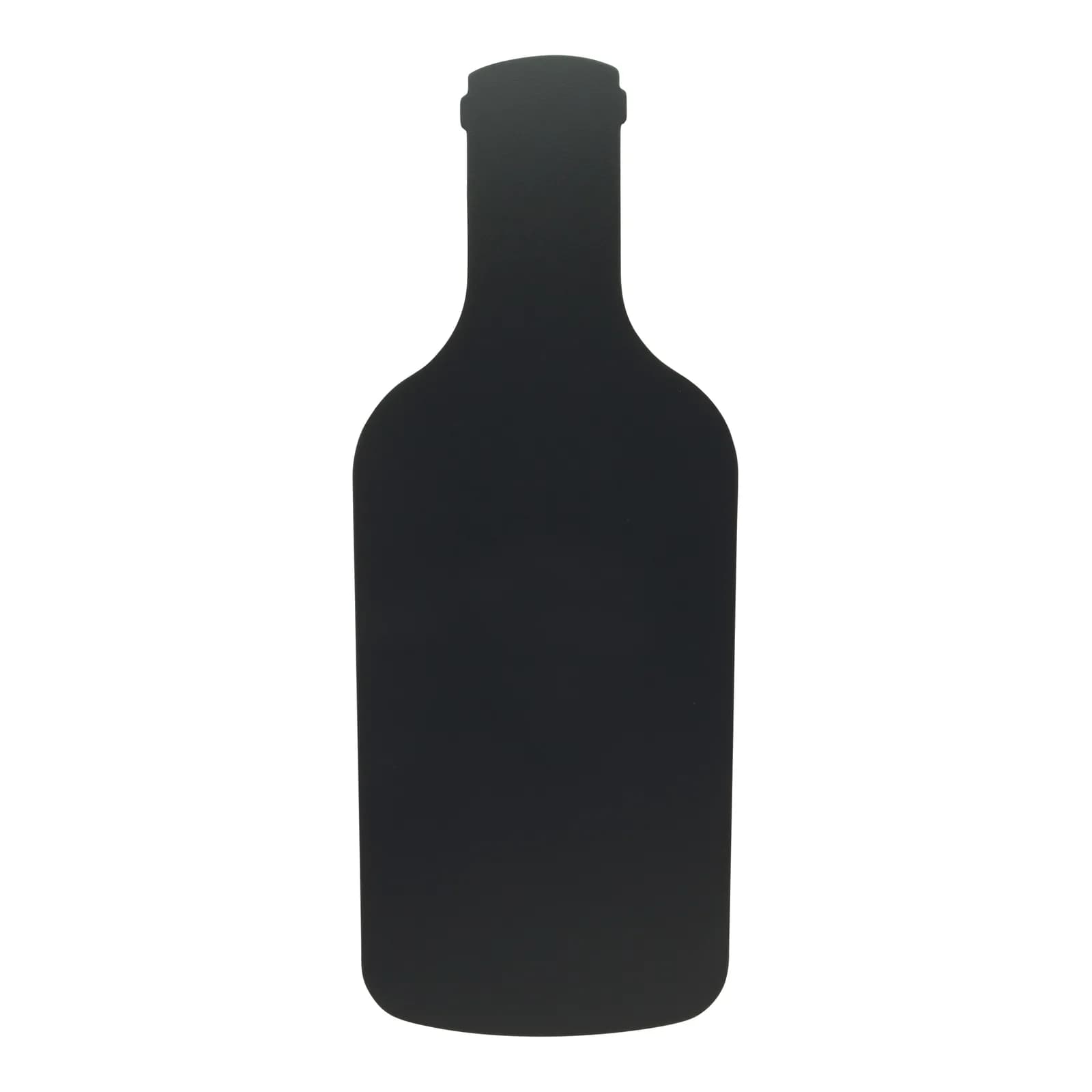 Securit® Ardoise murale - Silhouette Bouteille - Feutre-craie et kit velcro pour accrochage mural inclus - Fin de série