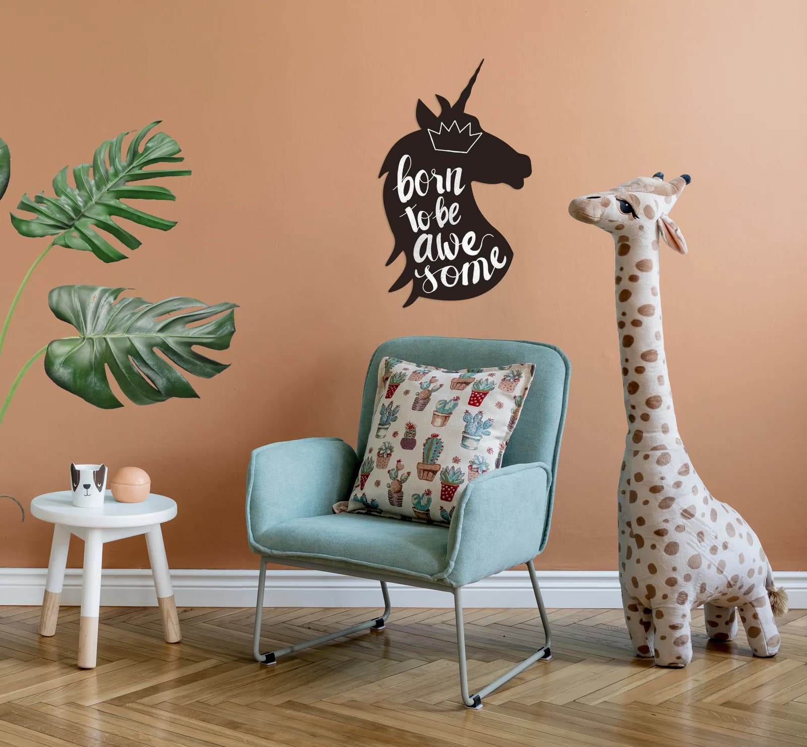 Ardoise murale licorne à craie — Securit®