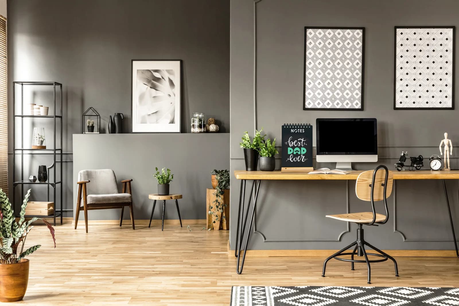Chevalet de table ardoise "Notes" — Securit® — En situation