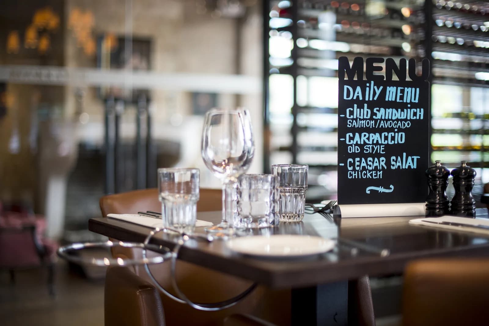 Chevalet de table Securit® - ardoise menu & socle alu — Securit®