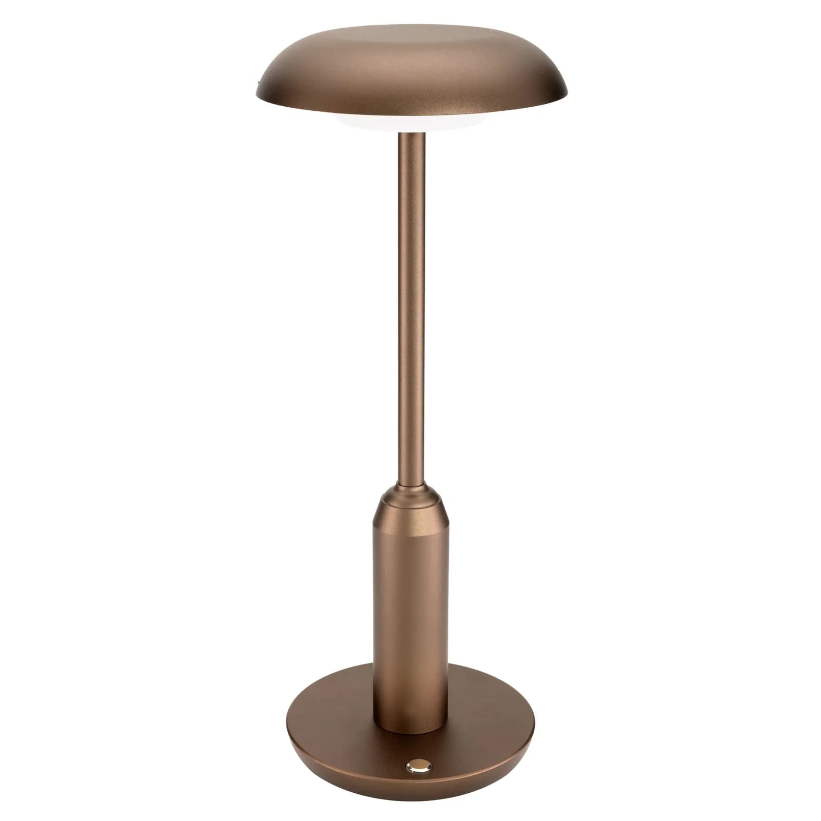 Montandor® Lampe de table LED sans fil "Dubai" - Bronze - Intérieur/Extérieur