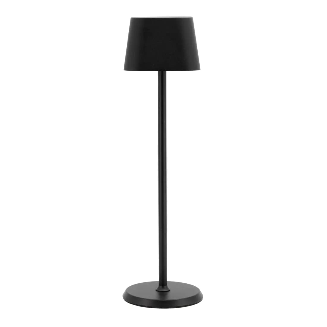 Securit® Lampe de table LED sans fil "Georgina" - Noir - Intérieur/Extérieur - Câble magnétique inclus