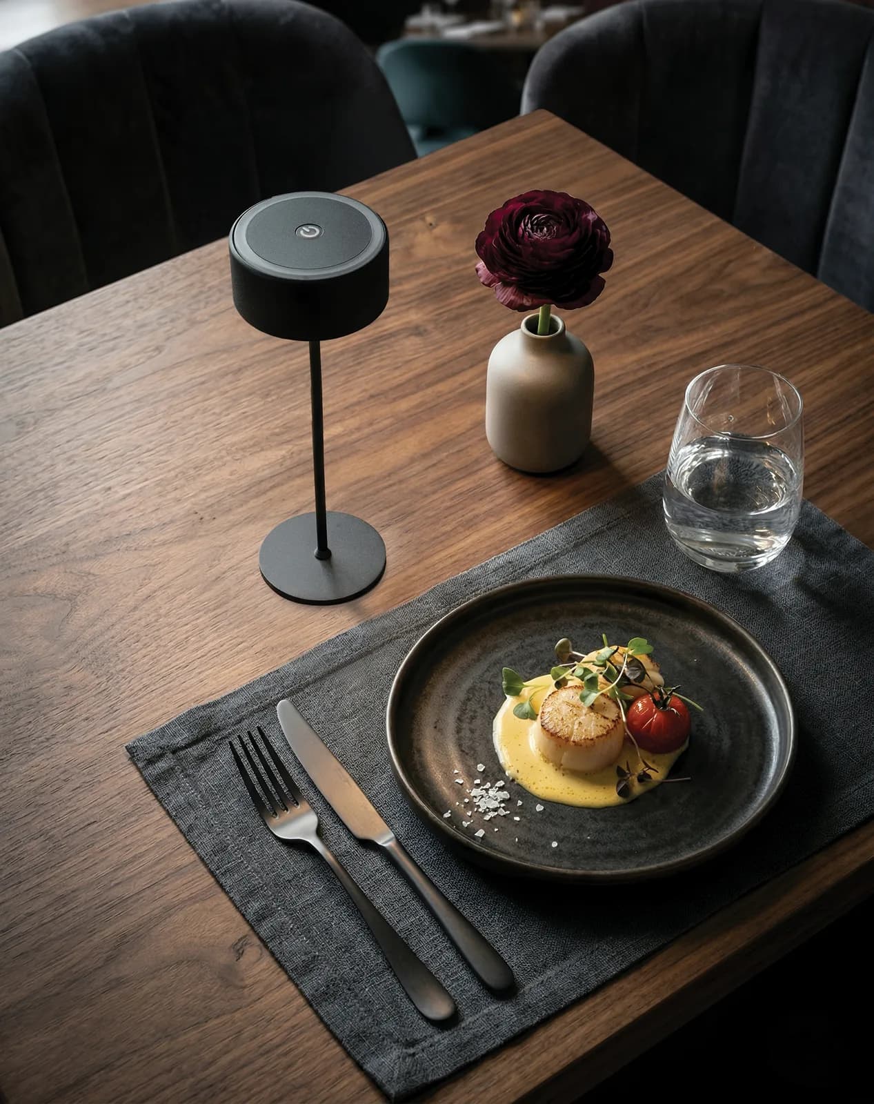 Lampe de table sans fil Signature — Securit® — En situation