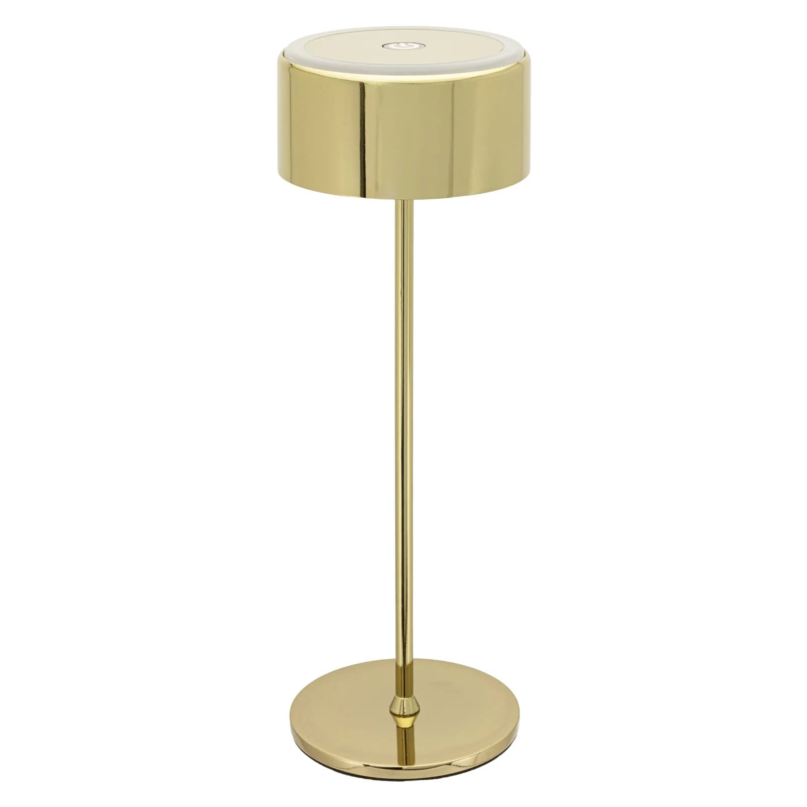 Securit® Lampe de table LED sans fil "Signature" - Doré métallique - Intérieur/Extérieur