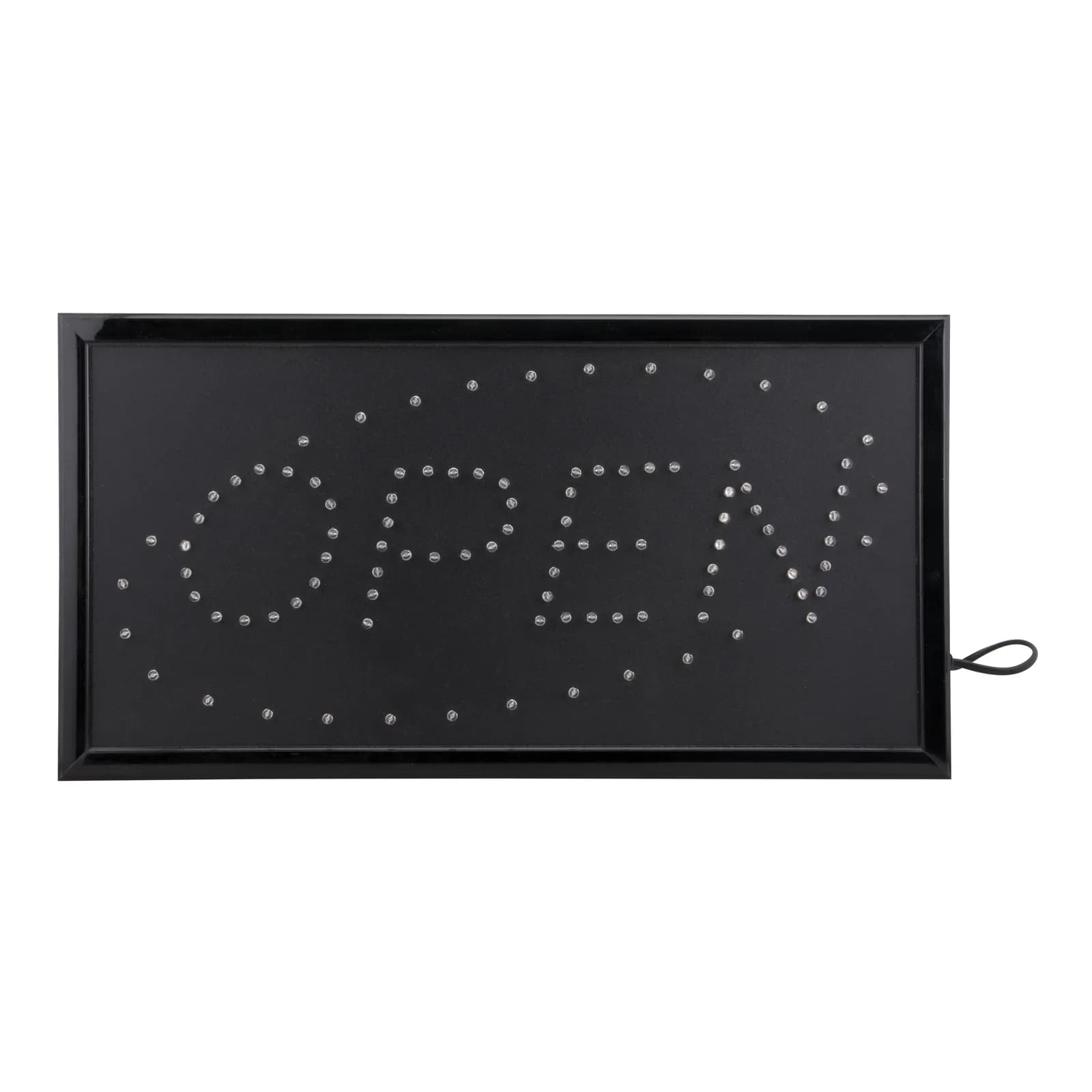 Securit® Enseigne LED "Open" - Lumière LED RGB avec différents programmes - 220 V AC adaptateur - Câble de 130cm