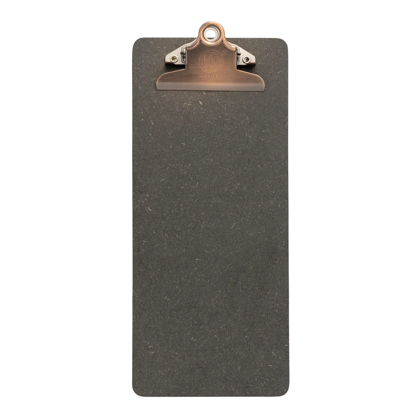 Securit® Porte-addition avec pince en acier inoxyable - Marron