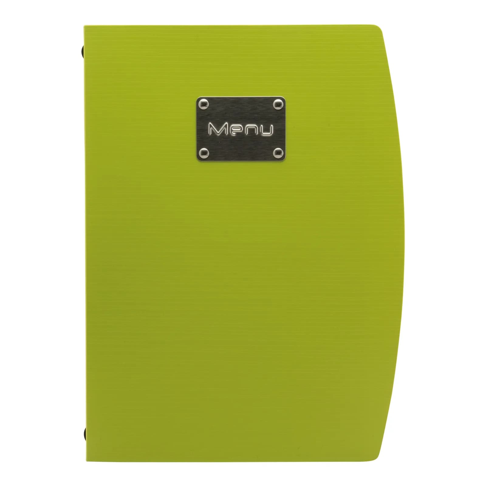 Securit® Protège-menu A4 "Rio" - Vert - Plaque "Menu" incluse - 4 vues