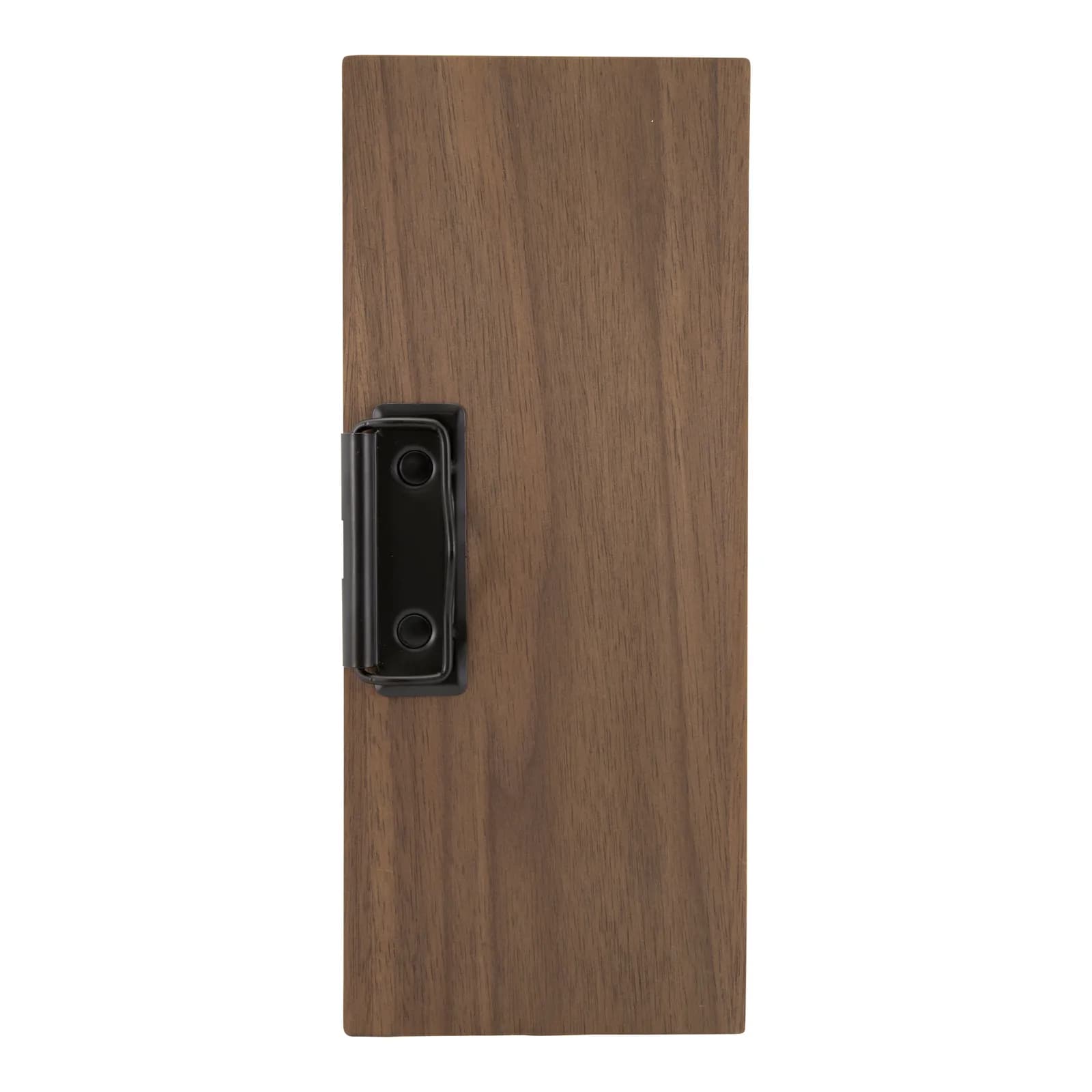 Securit® Porte-addition "Walnut" - Bois finition noyer laqué