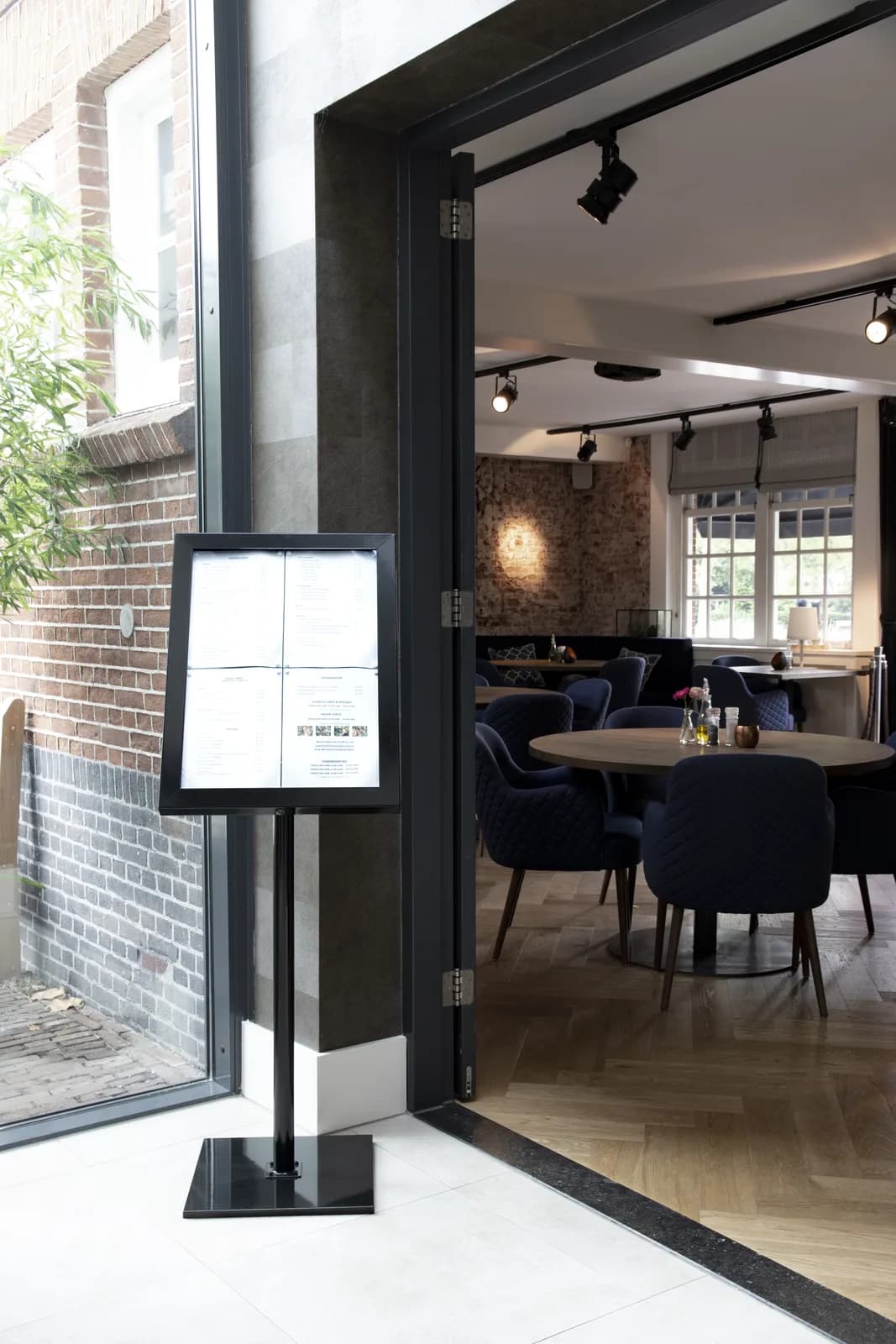 Porte-menu extérieur LED restaurant — Securit®