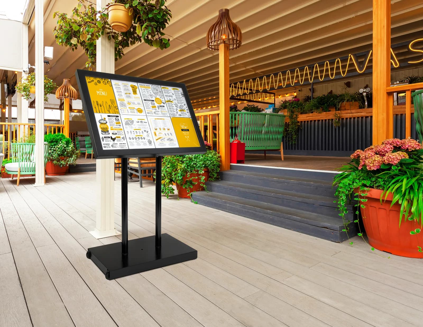 Porte menu extérieur lumineux : le réflexe qui fait vendre