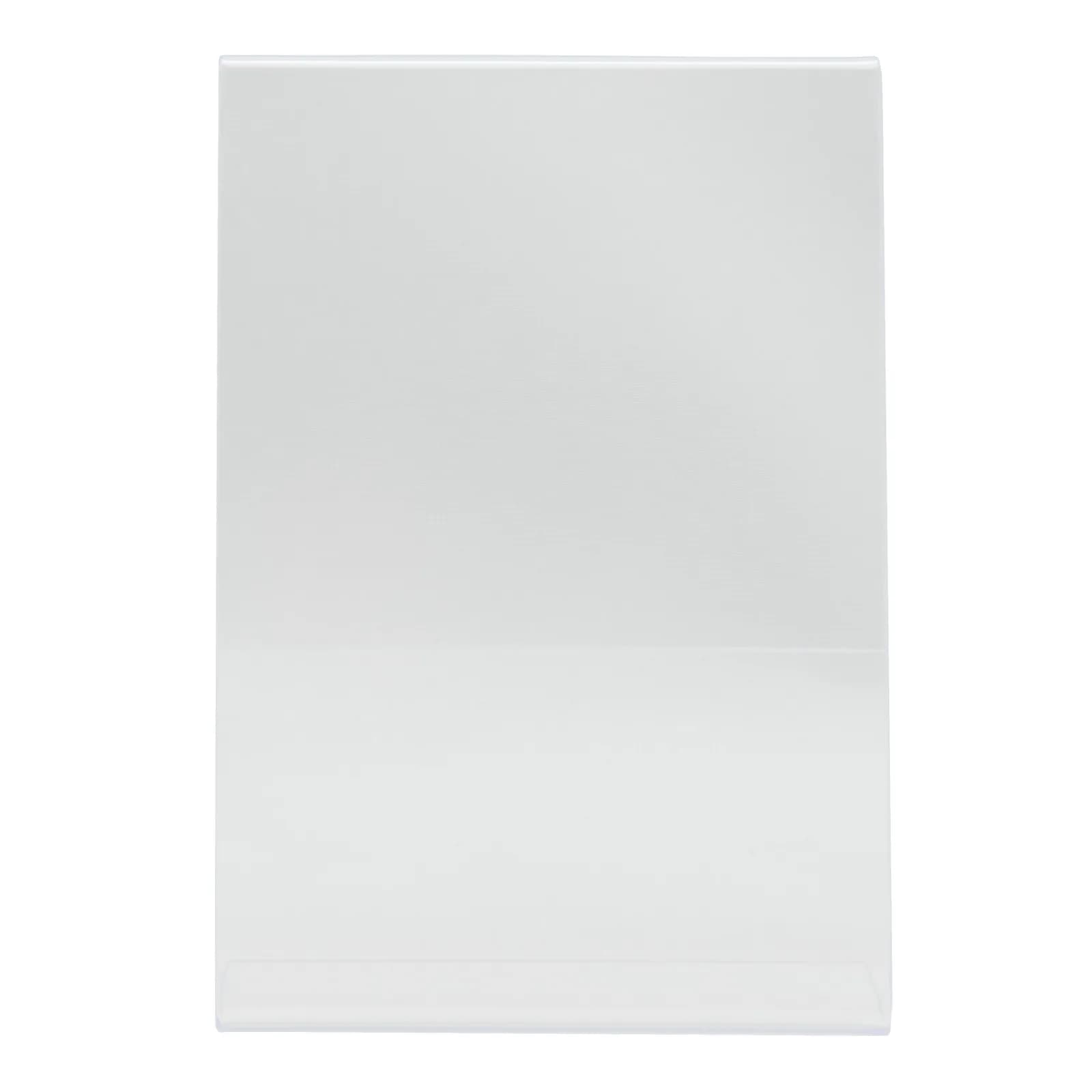 Securit® Porte‑affiche transparent A6 - Forme en L - Acrylique