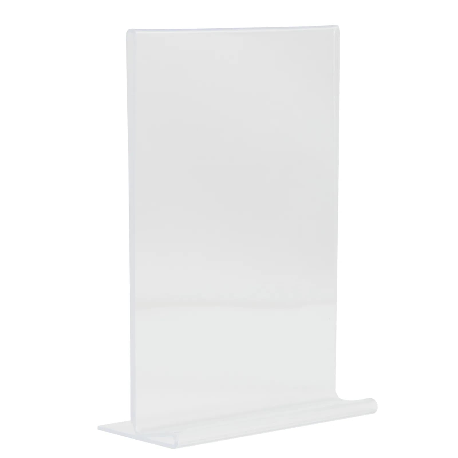 Securit® Porte‑affiche transparent A6 - Vertical - Acrylique - Double-face