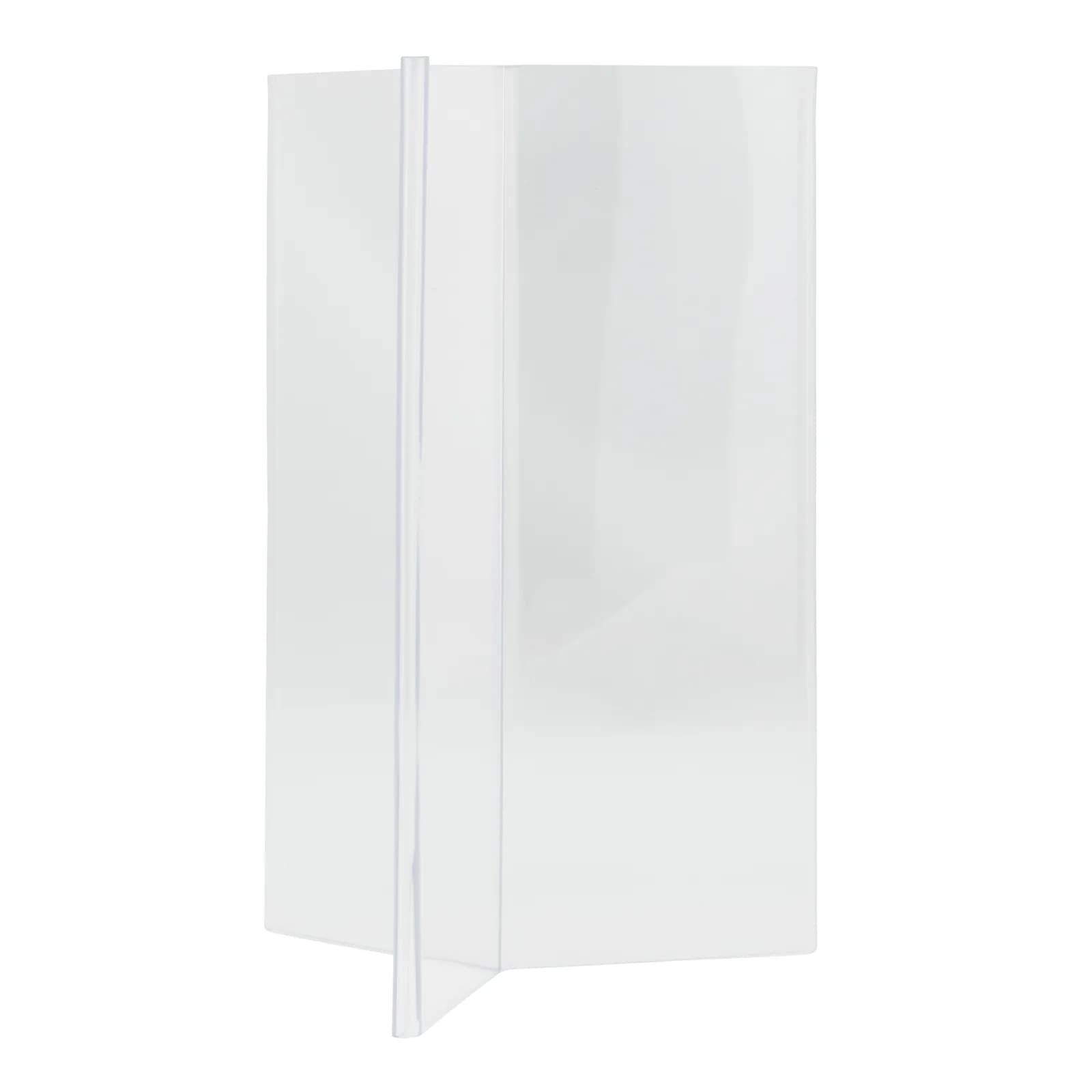 Securit® Porte‑affiche transparent A4 - Forme en Y - Acrylique