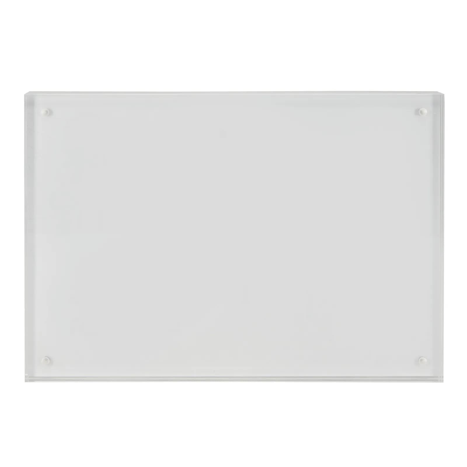 Securit® Porte‑affiche transparent A5 - Acrylique - À utiliser comme cadre simple ou double-face