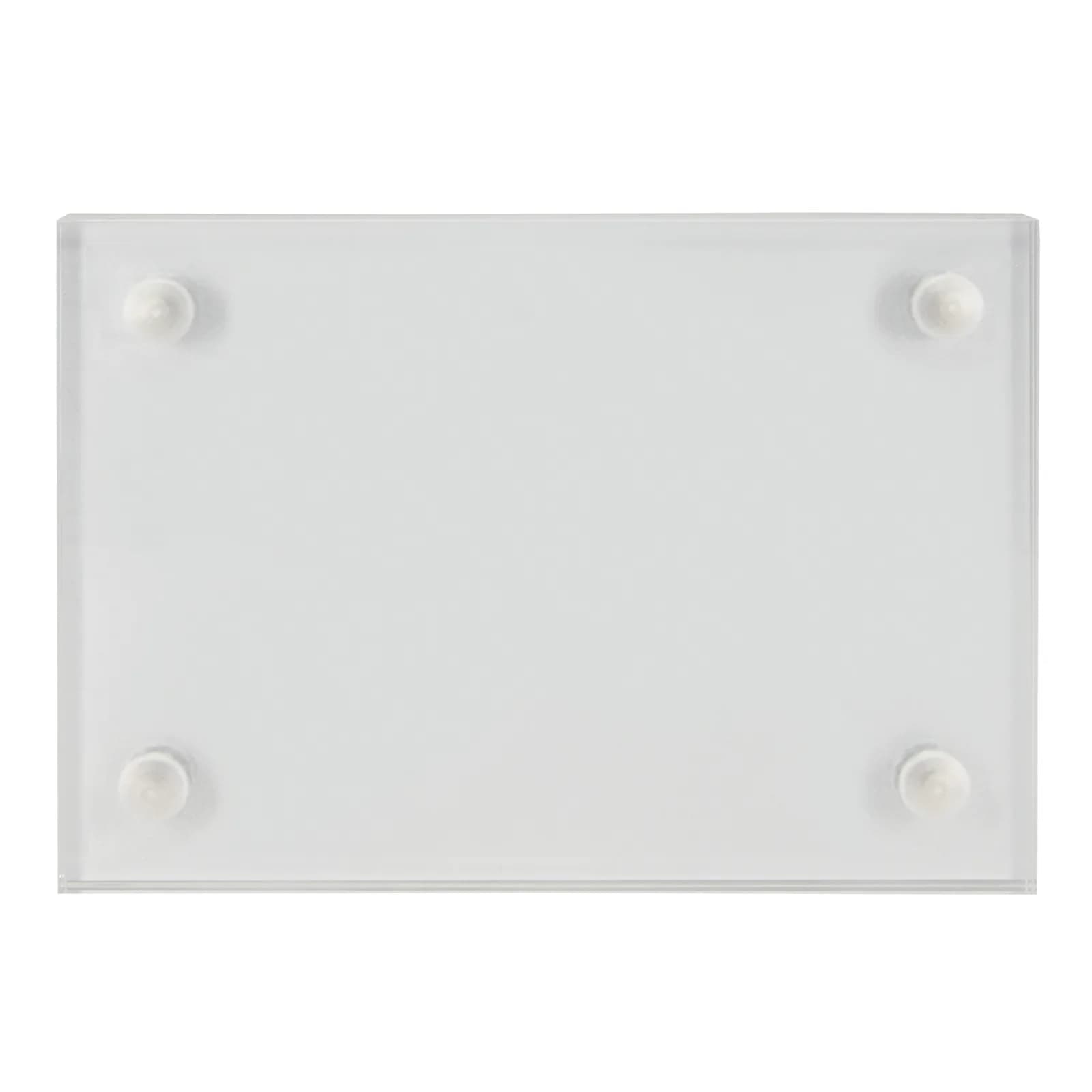 Securit® Porte‑affiche transparent A8 - Acrylique - À utiliser comme cadre simple ou double-face