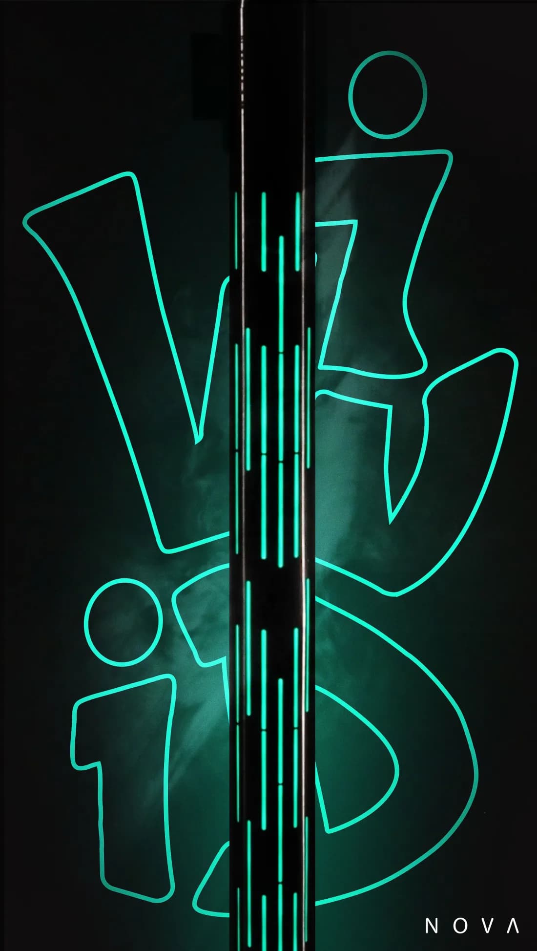 Securit® Poteau d'accueil "Nova" avec éclairage LED — couleur