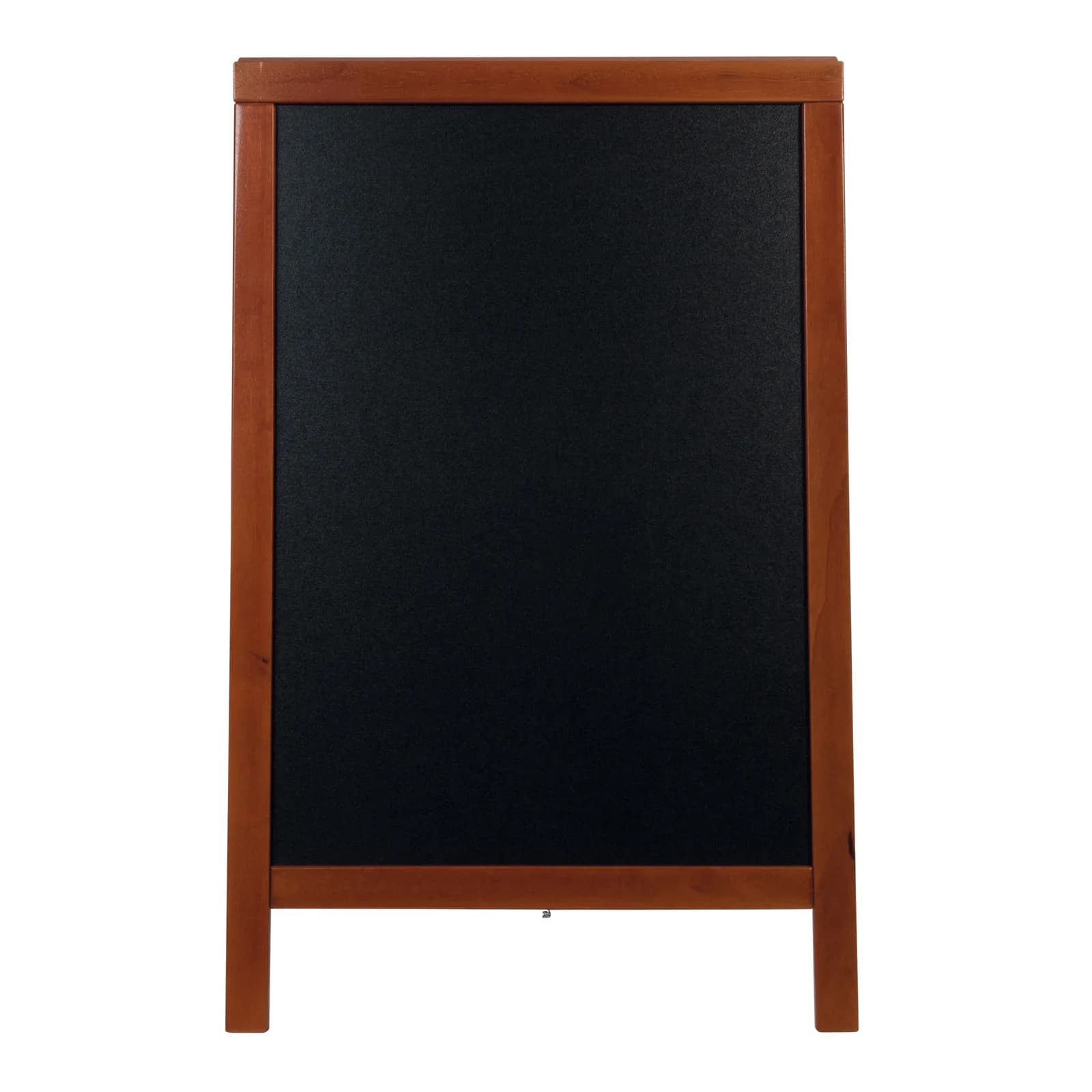 Securit® Panneau trottoir "Deluxe" - Acajou - Bois finition hévéa laqué - 55x85cm
