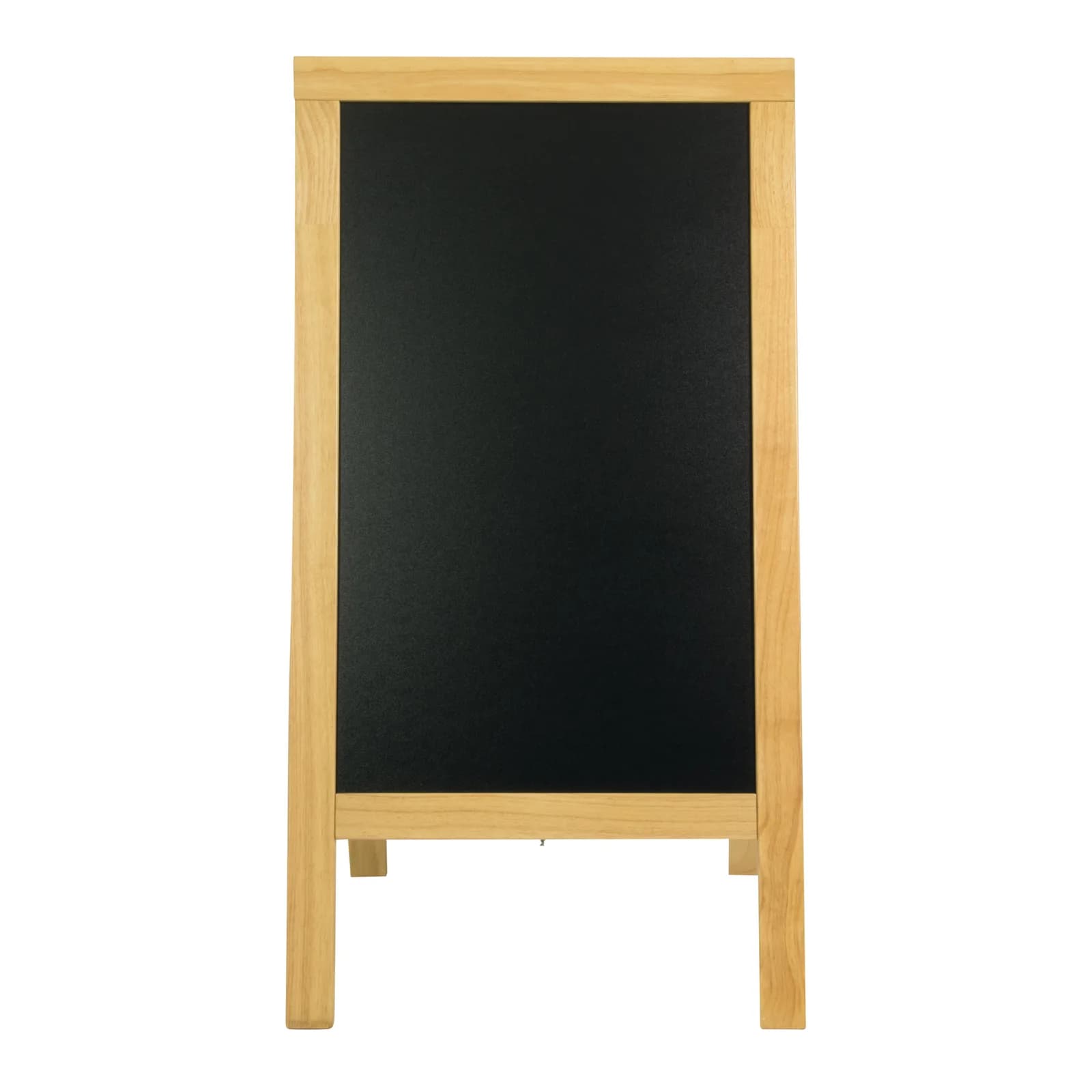 Securit® Panneau trottoir "Deluxe" - Hêtre - Bois finition hévéa laqué - 70x135cm