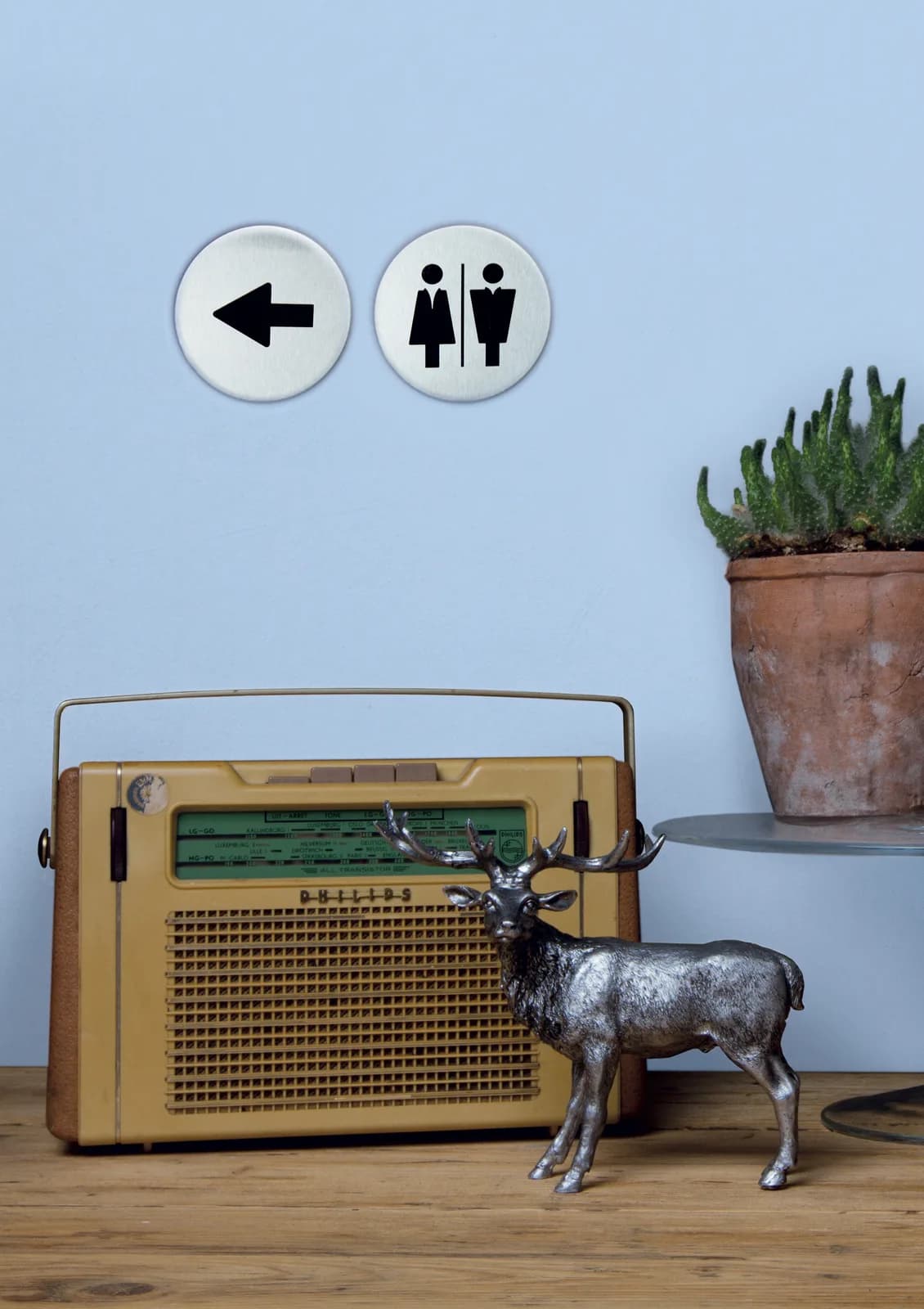 Lot 6 pictogrammes inox - Signalétique — Securit® — En situation