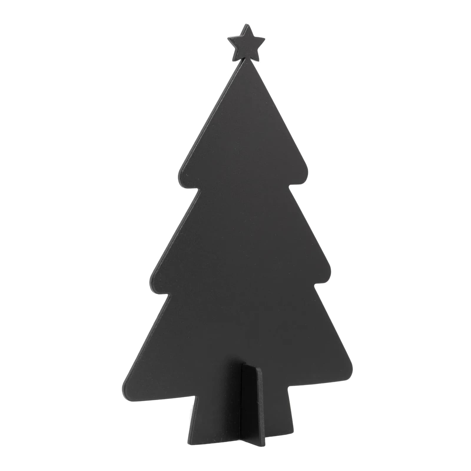 Securit® Ardoise Déco 3D - Silhouette Arbre de Noël - Feutre-craie inclus