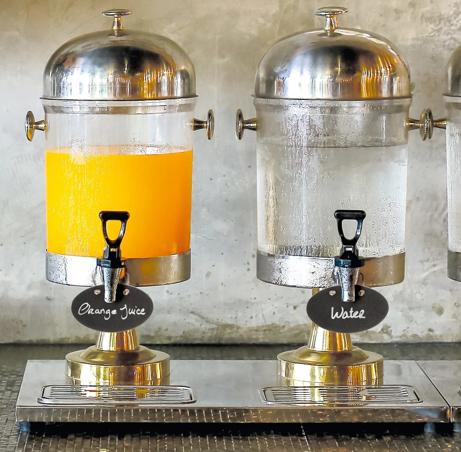 Étiquettes ardoises bouteille — Securit® — En situation