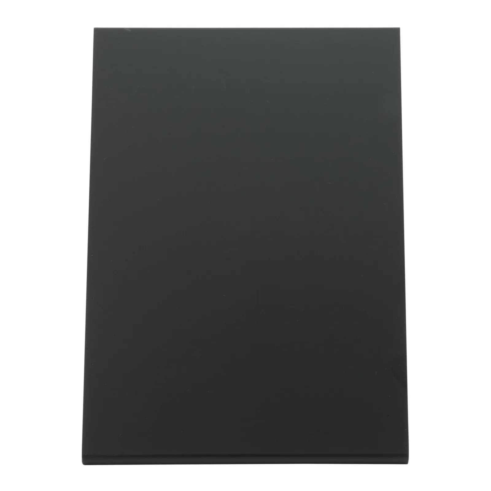 Securit® Lot de 3 Ardoises de table A5 - Noir - Forme en L - Recto mat et Verso brillant