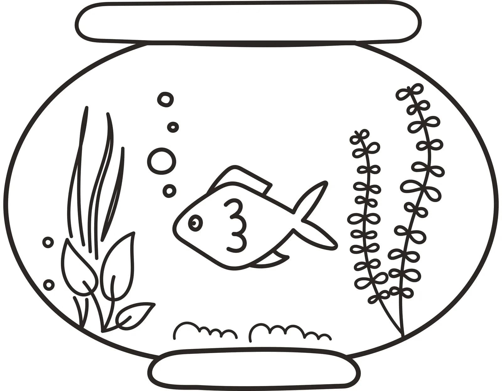 Securit® Lot de 3 Pochoirs pour Fenêtre A3 - Thème Poisson - Feutre-craie inclus
