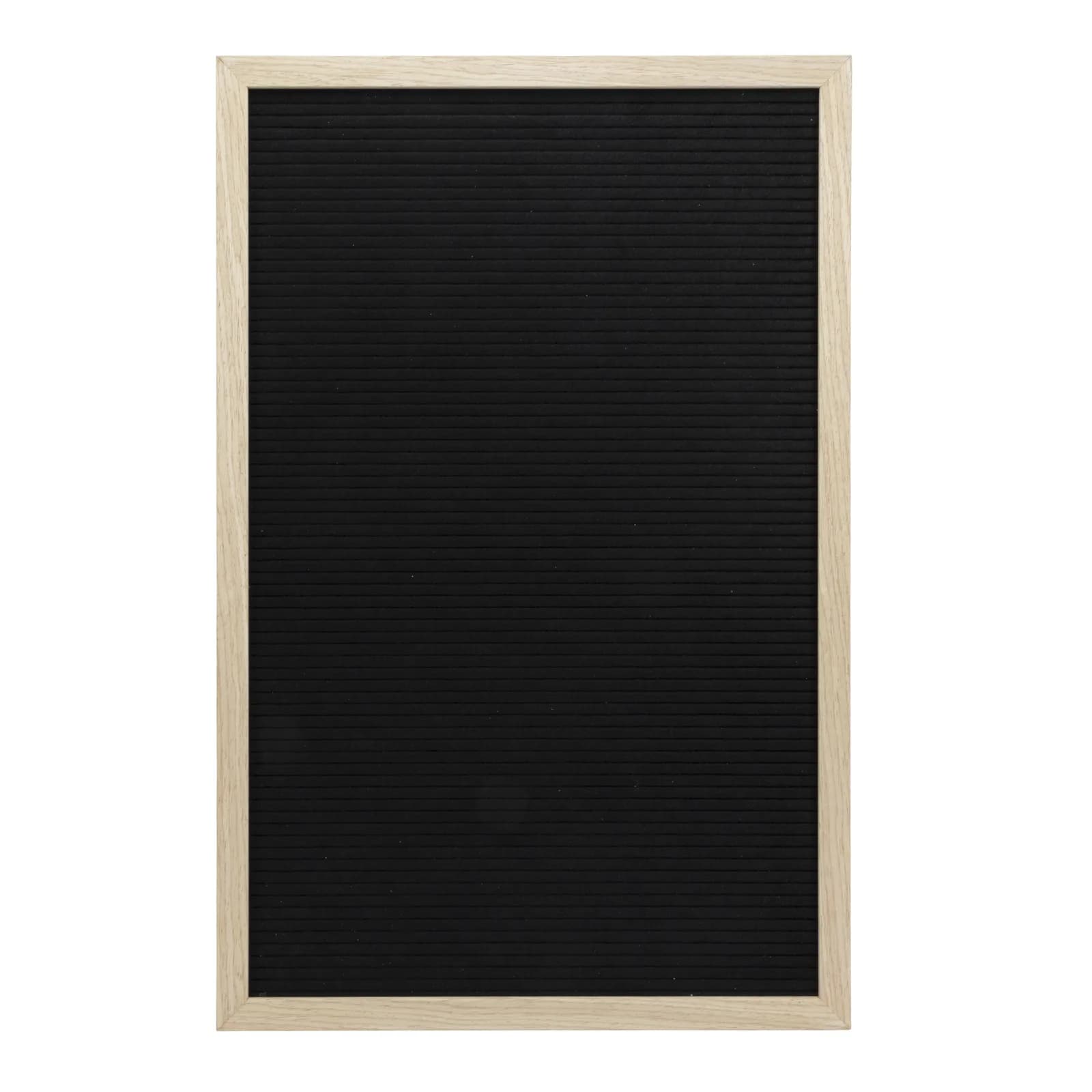 Securit® Tableau à lettres - 256 lettres, chiffres et icônes - Bois finition teck laqué - Kit de montage inclus - 40x60c