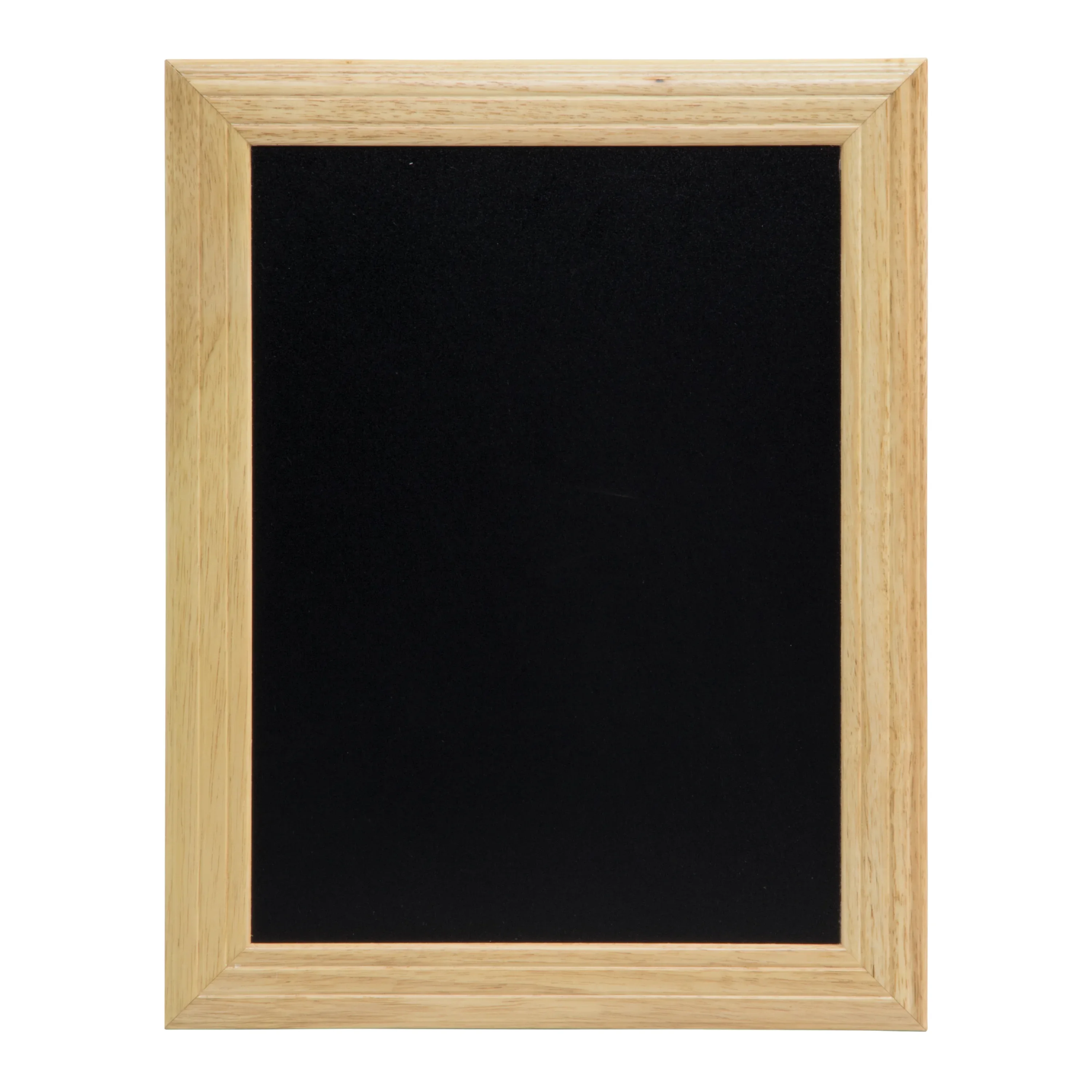 Securit® Ardoise murale "Universal" - Bois finition hêtre laqué - 30x40cm - Fin de série