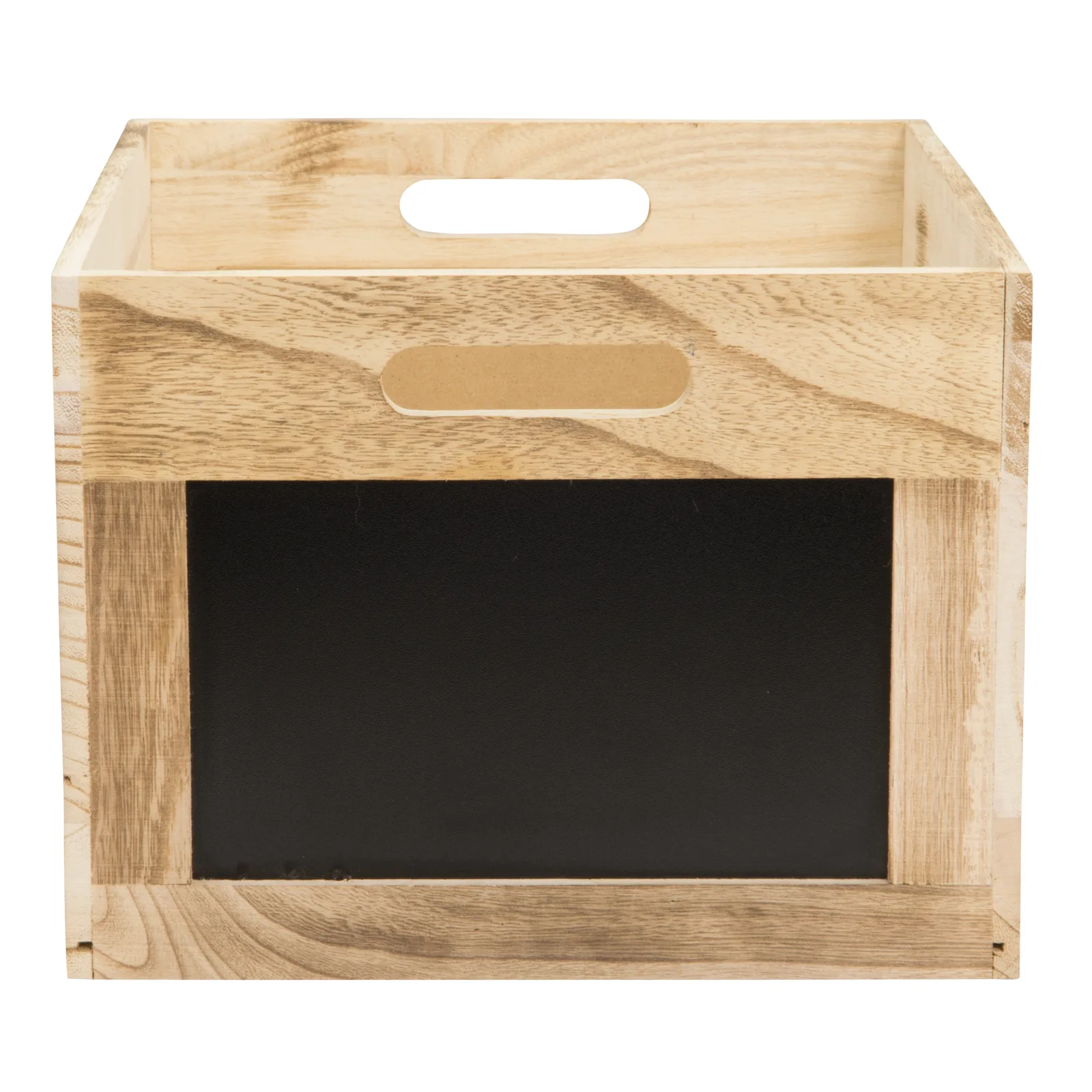 Securit® Caisse en bois avec tableau noir sur 2 côtés