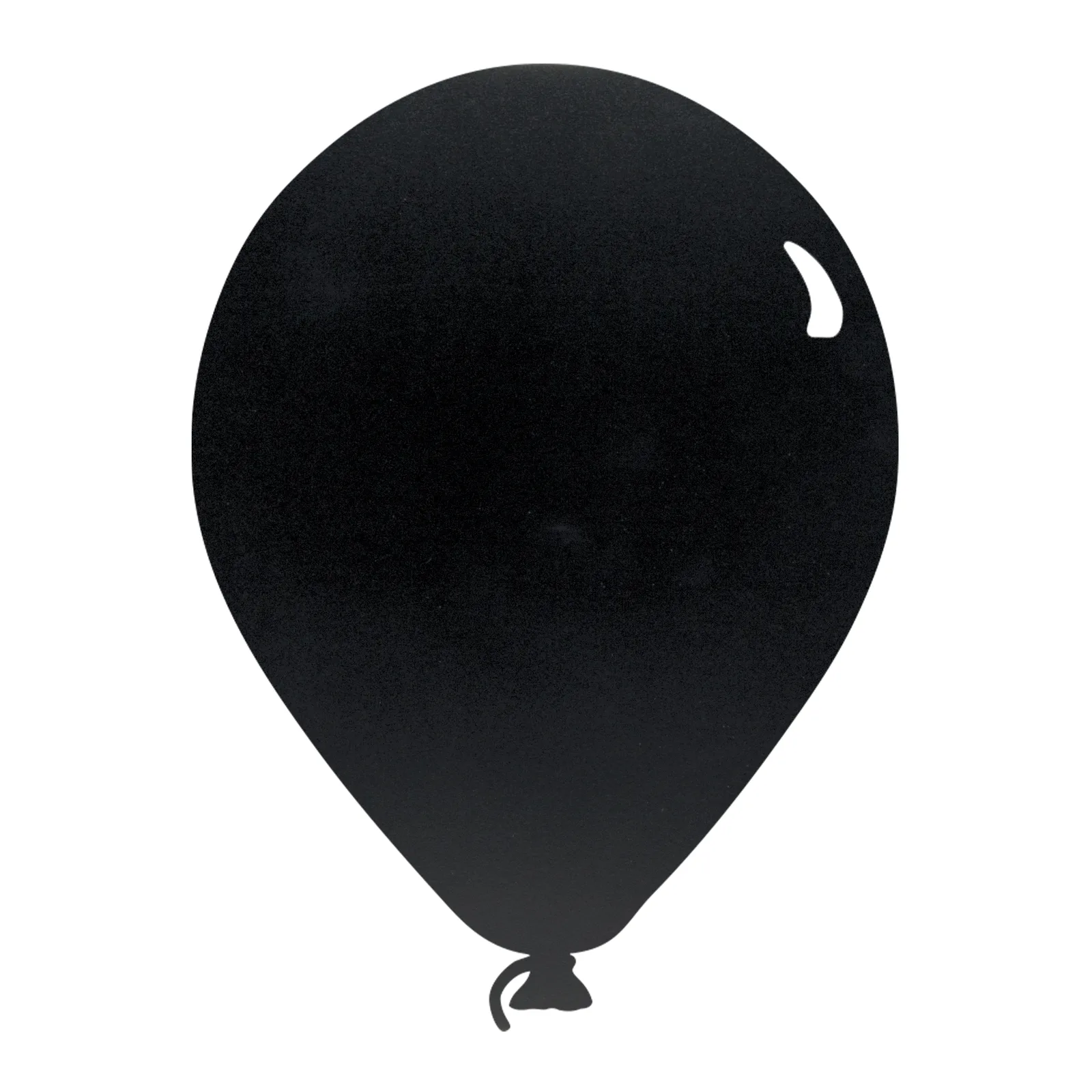 Securit® Ardoise murale - Silhouette Ballon - Feutre-craie et kit velcro pour accrochage mural inclus - Fin de série