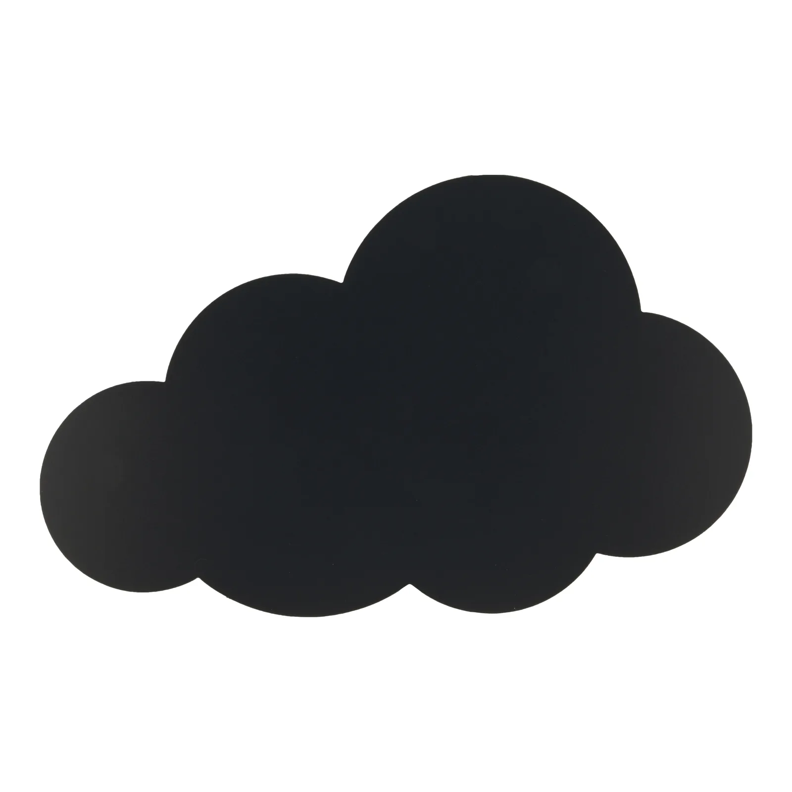 Securit® Ardoise murale - Silhouette Nuage - Feutre-craie et kit velcro pour accrochage mural inclus - Fin de série