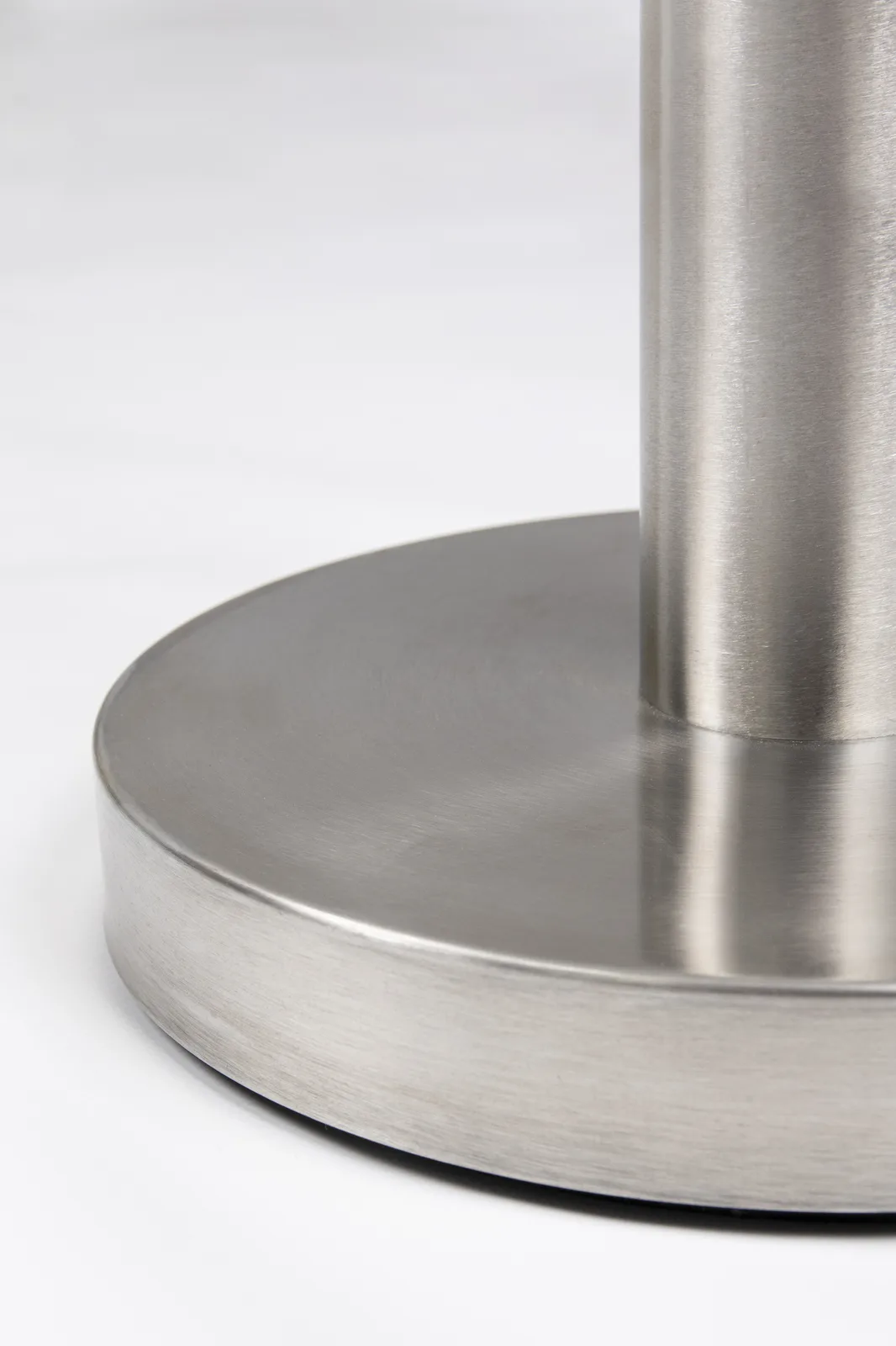 Securit® Socle Cendrier - Chrome - 25x25cm (Pied SP-SS-SM-F2 non inclus)