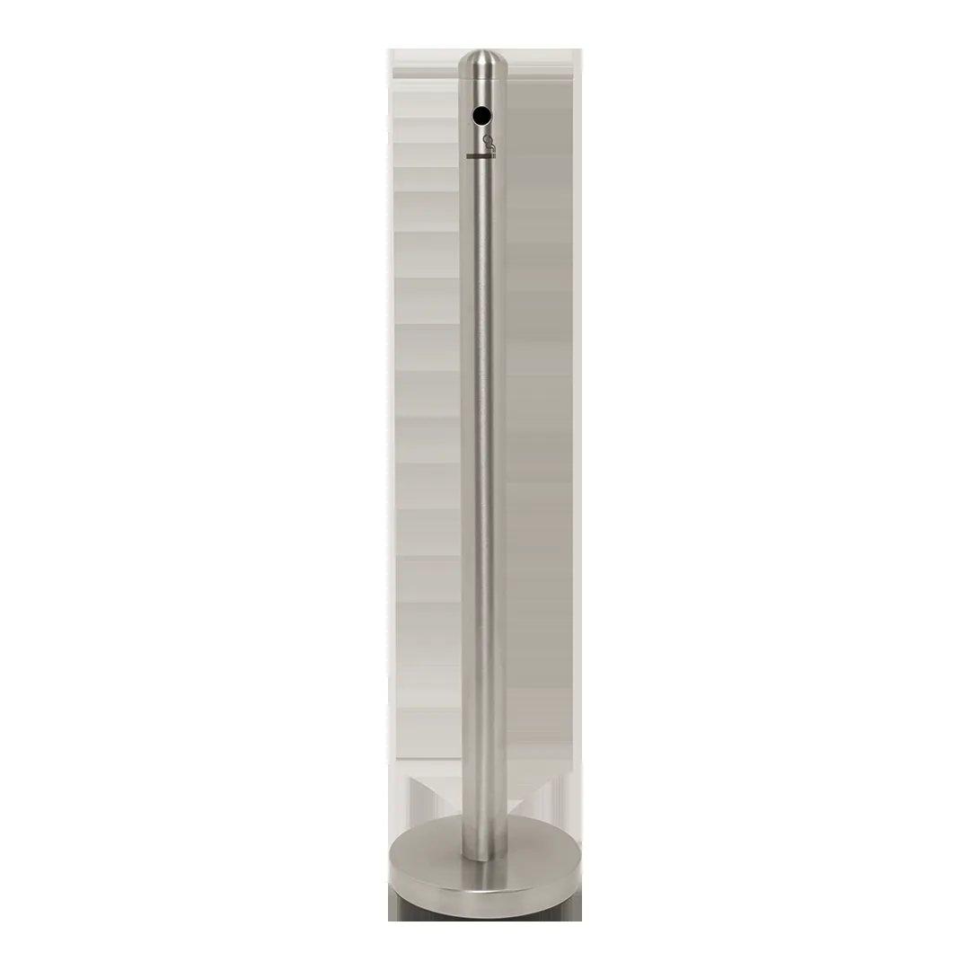 Securit® Pied Cendrier - Chrome - 100cm (Socle SP-SS-SM-F1 non inclus)