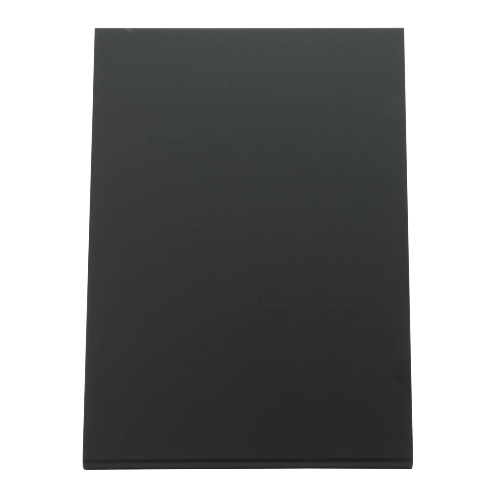 Securit® Lot de 3 Ardoises de table A5 - Noir - Forme en L - Recto mat et Verso brillant
