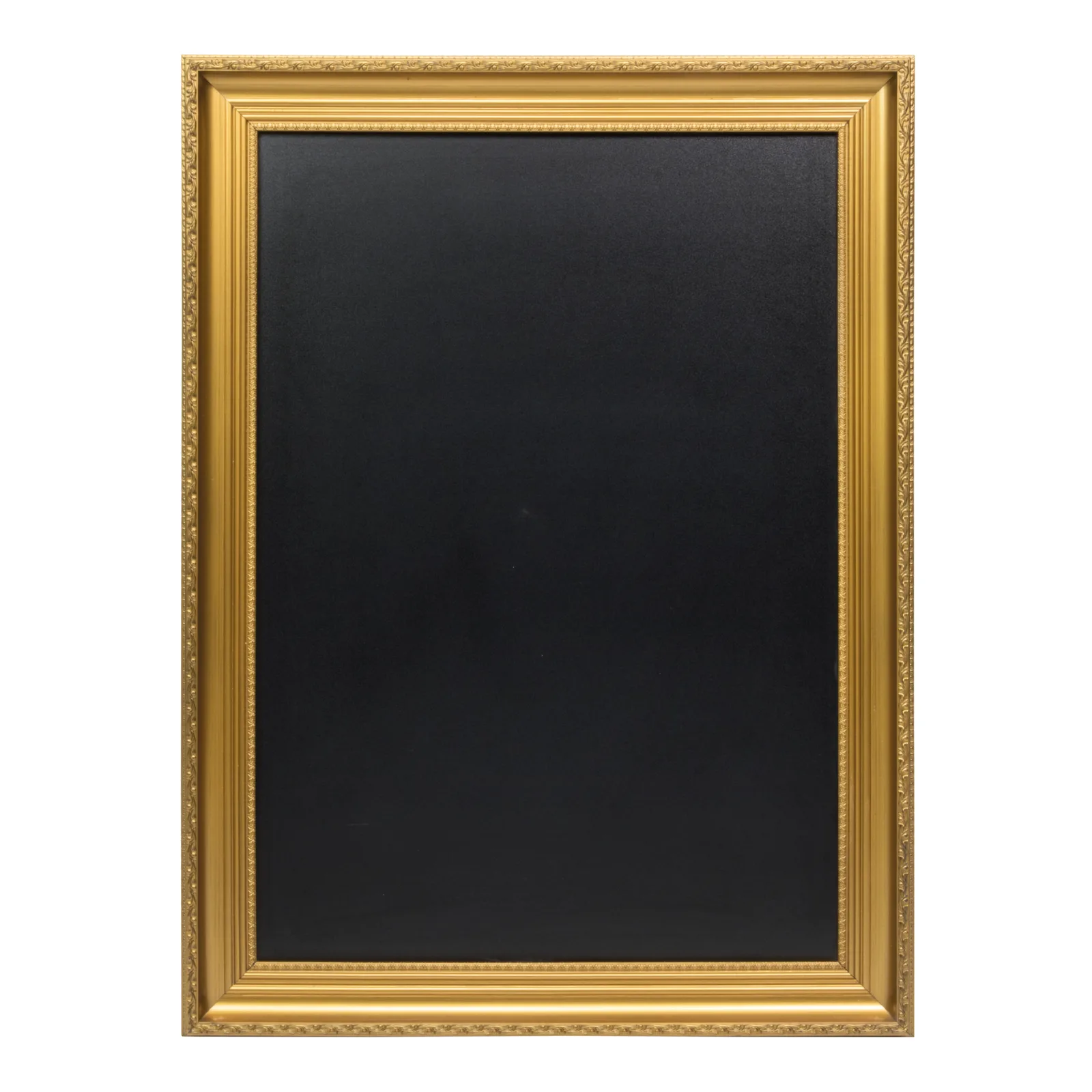 Securit® Ardoise murale - Cadre Doré - 75x100cm