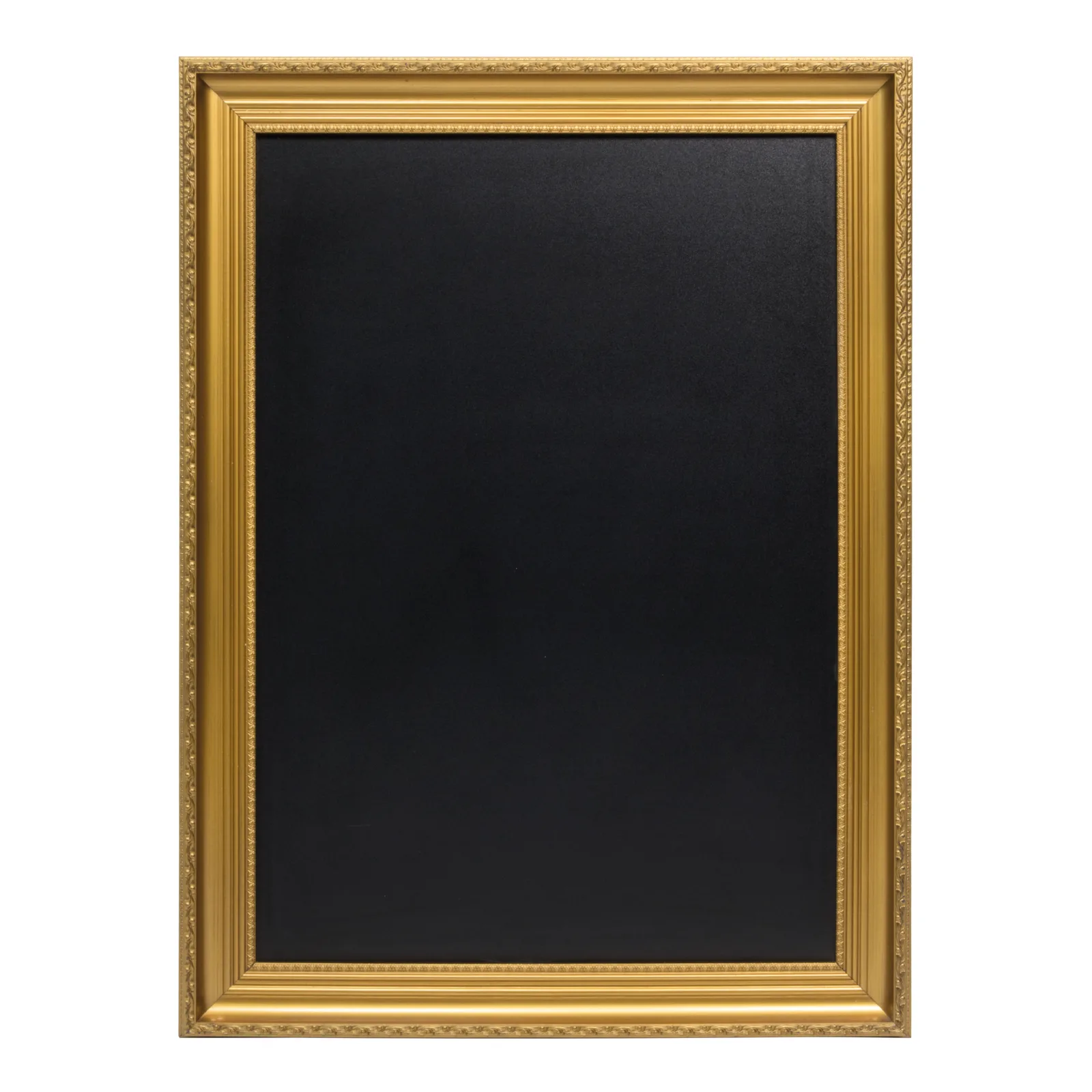 Securit® Ardoise murale - Cadre Doré - 65x85cm