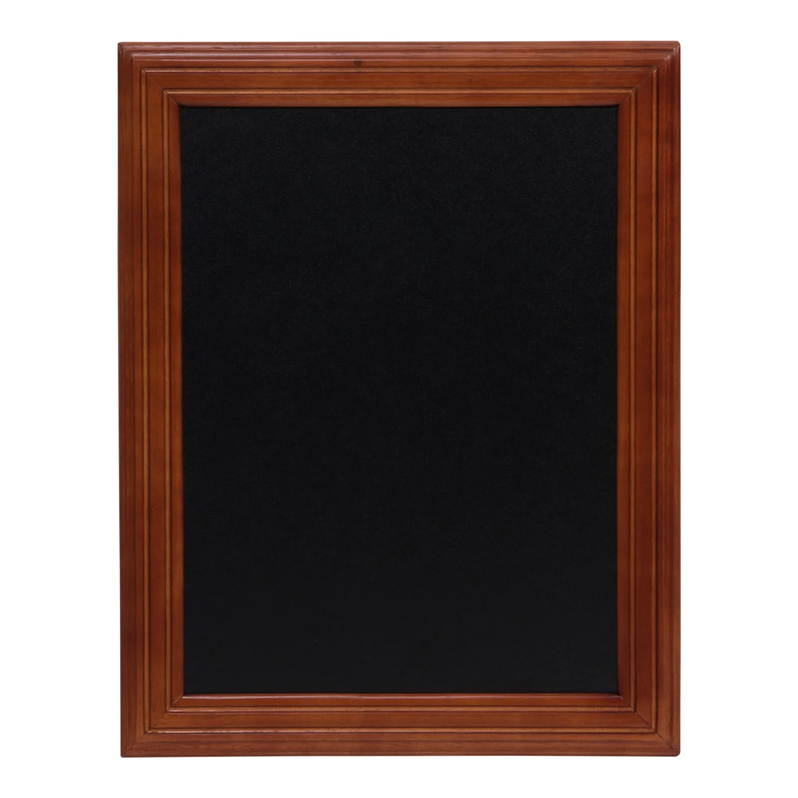 Securit® Ardoise murale "Universal" - Bois finition acajou laqué - 40x50cm - Fin de série