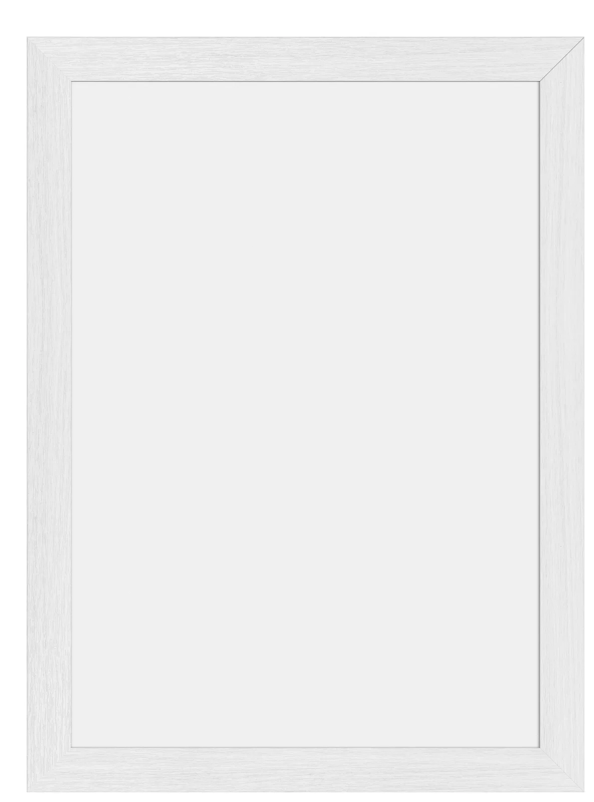Securit® Ardoise murale "Woody" - Blanc - Bois finition laqué blanc - 2 Feutres-craie (Noir et Doré) et kit de montage i