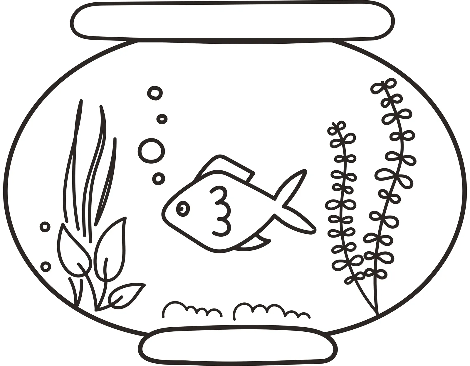 Securit® Lot de 3 Pochoirs pour Fenêtre A3 - Thème Poisson - Feutre-craie inclus