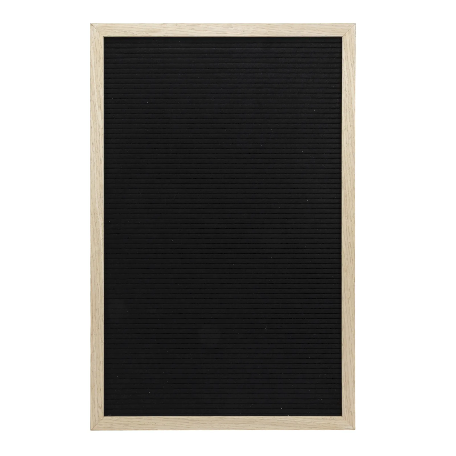 Securit® Tableau à lettres - 256 lettres, chiffres et icônes - Bois finition teck laqué - Kit de montage inclus - 40x60c