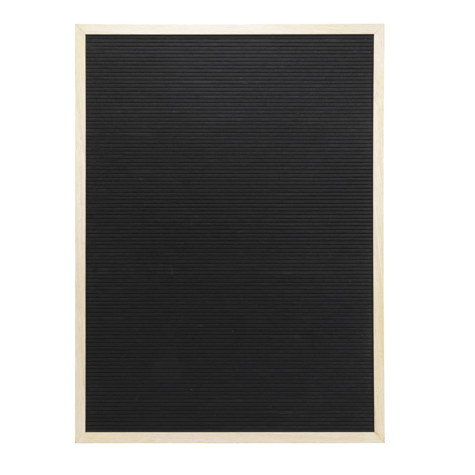 Securit® Tableau à lettres - 256 lettres, chiffres et icônes - Bois finition teck laqué - Kit de montage inclus - 60x80c
