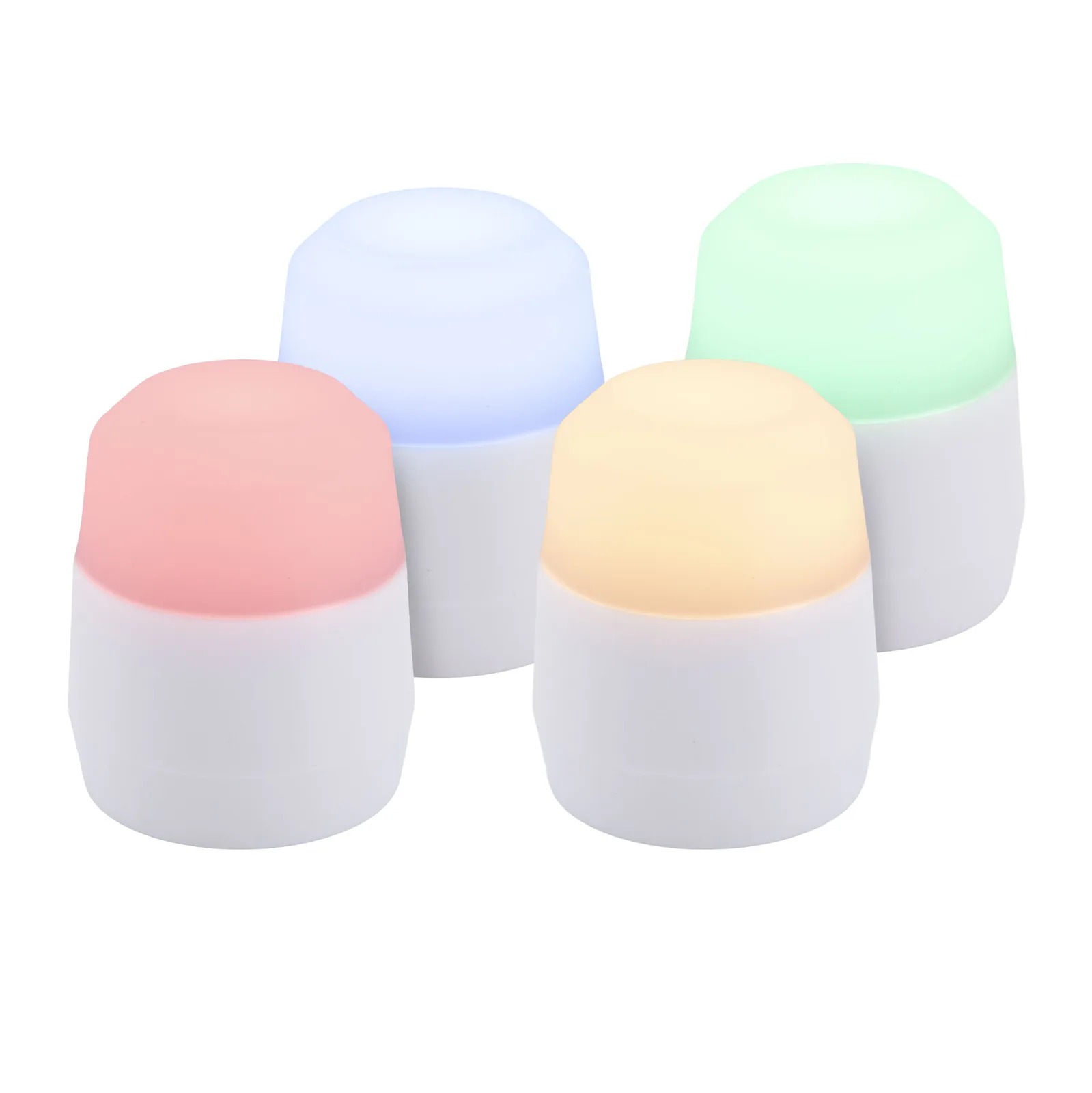 Securit® Lot de 4 Bougies "Amsterdam" - LED Couleurs