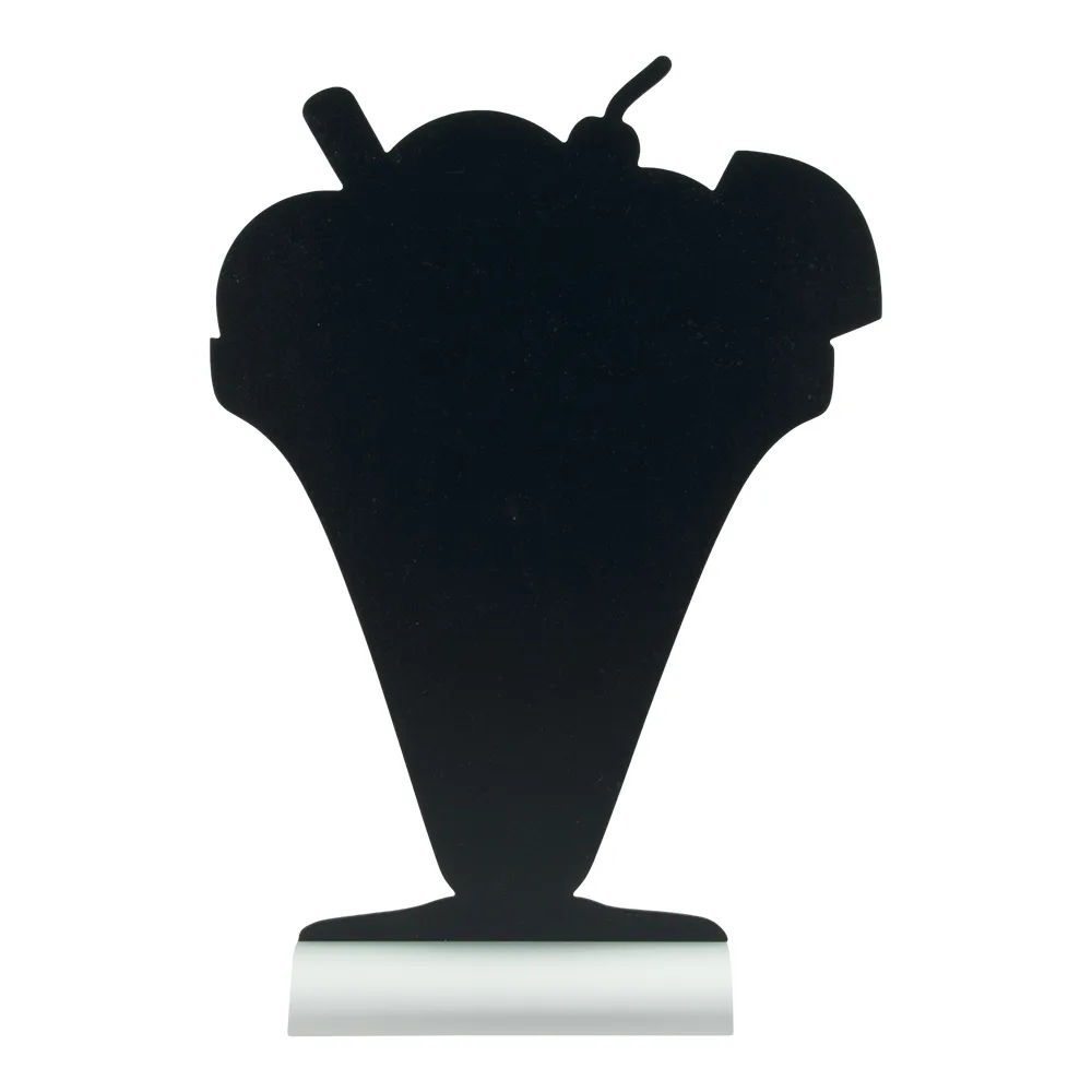 Securit® Ardoise de table Silhouette Ice Cream - Fin de série